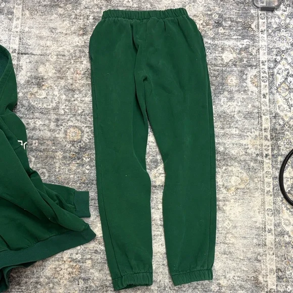 Edikted Green Champion League Hoodie and Sweatpants Set - Picture 3 of 4
